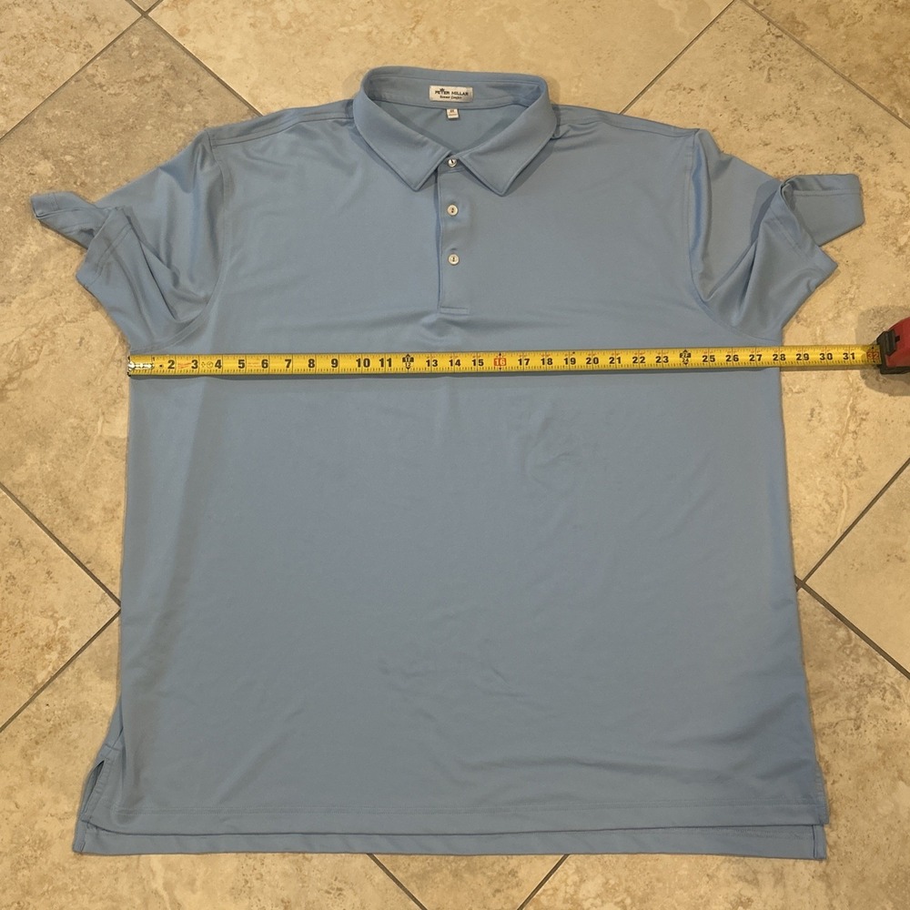 Peter Millar Solid Performance Jersey Polo Men 2x… - image 5